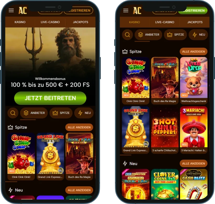 Slots mobil spielbar